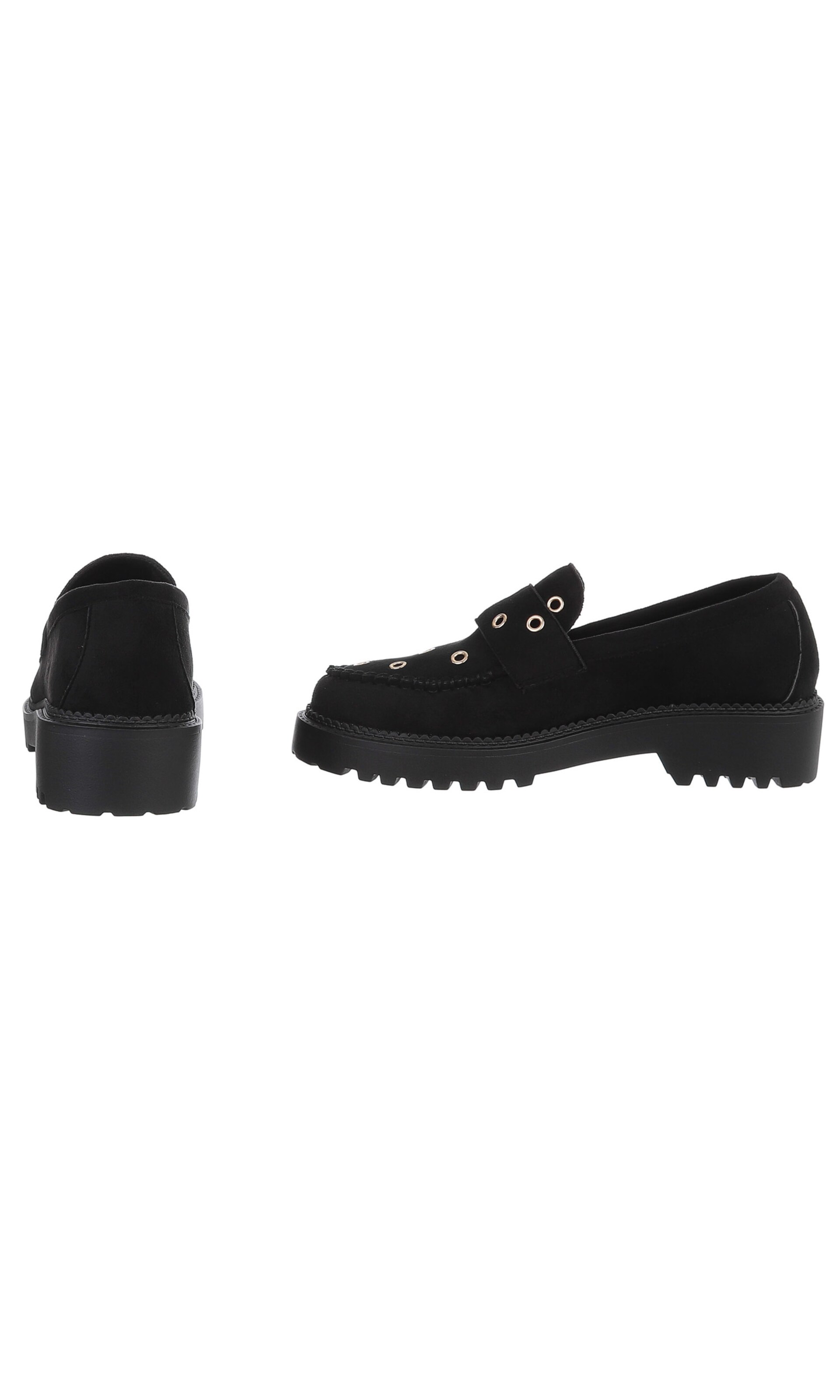 Ital-Design Classic Flats in Black