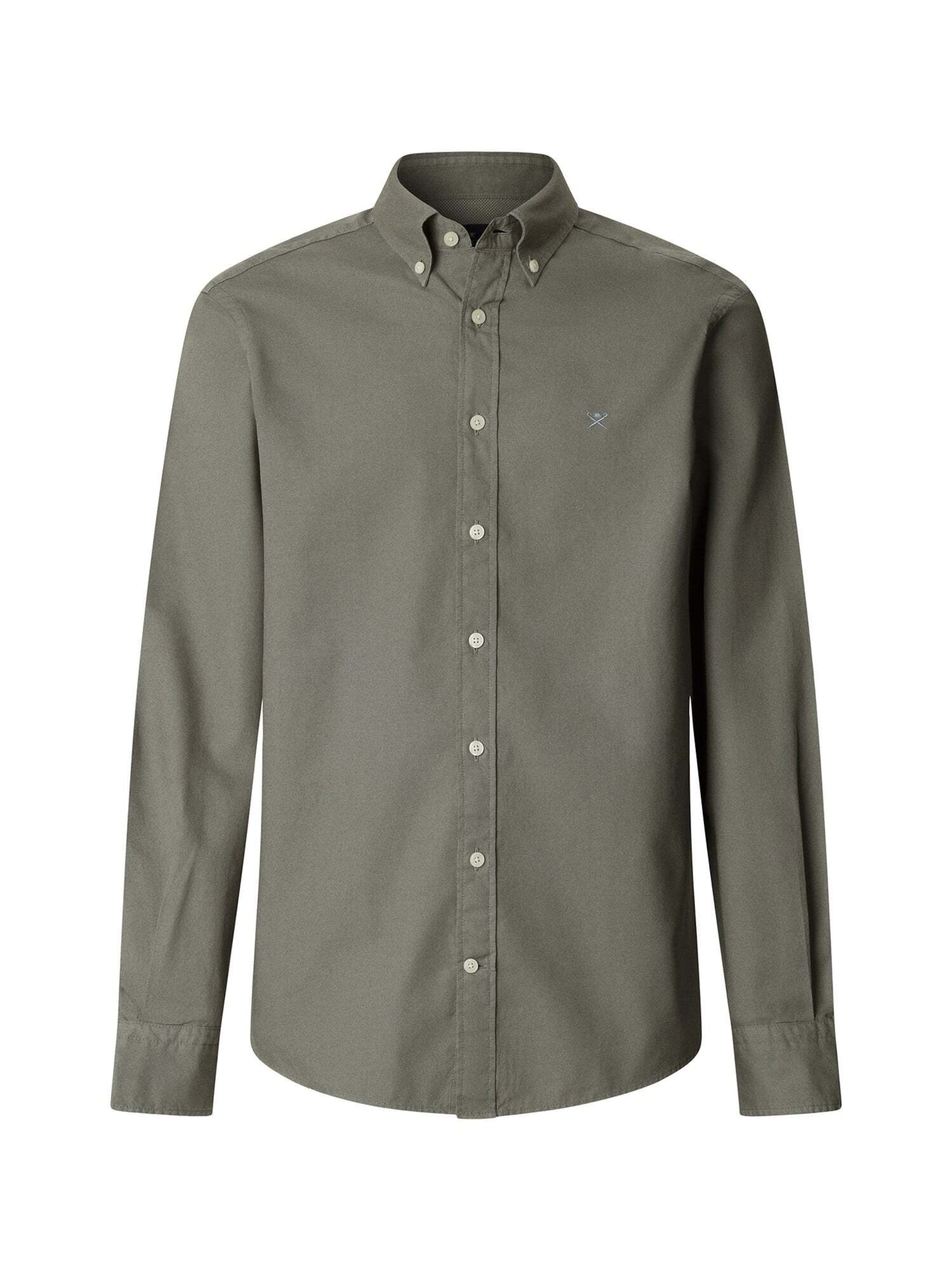 Hackett London Overhemd in de kleur Kaki, Productweergave