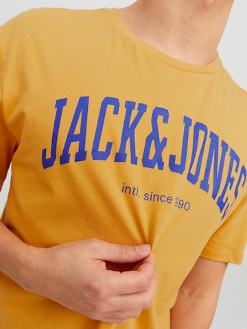 JACK & JONES Koszulka 'Josh' w kolorze żółty