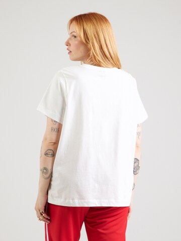 Vero Moda Curve Koszulka 'VMCSIGNE METTE' w kolorze biały