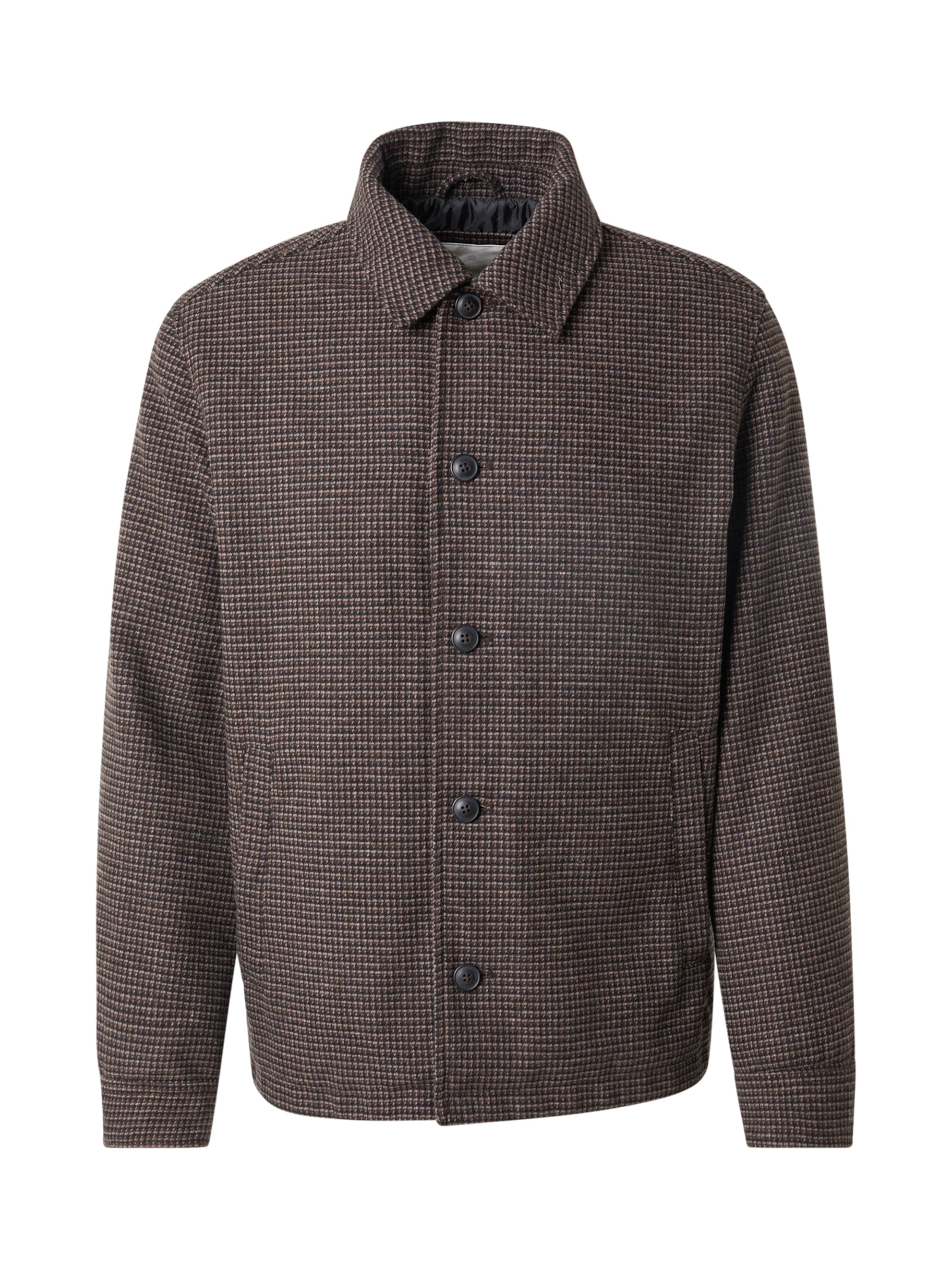 Veste mi-saison 'JPRCCCARTER' Jack & Jones Premium en marron : devant