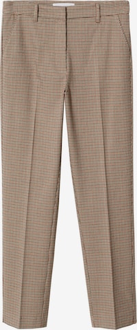 MANGO Pantalon 'Warm' in Beige: voorkant