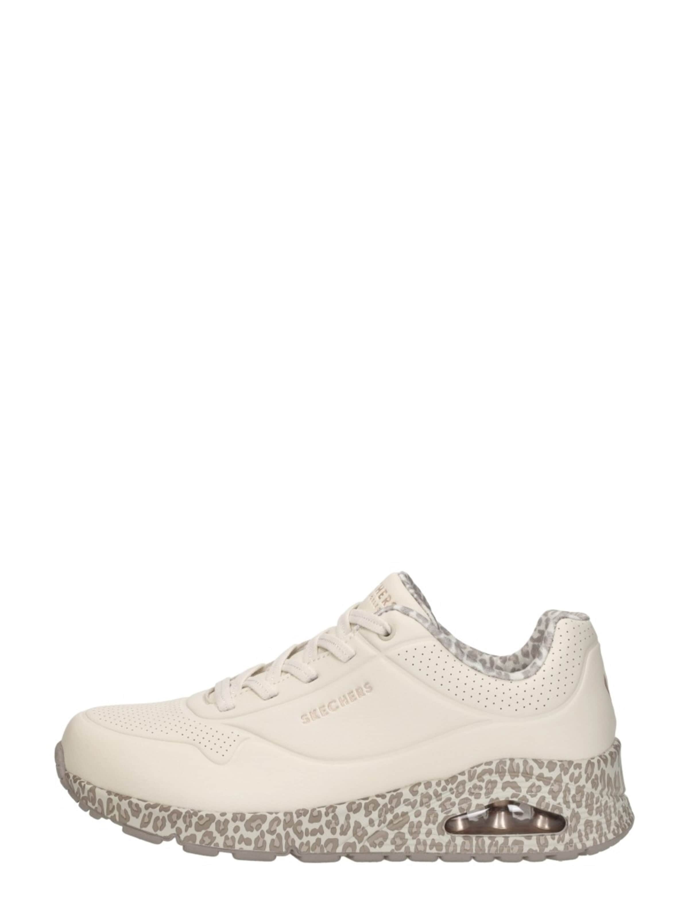 SKECHERS Sneakers laag 'Uno - Safari Time' in Wit: voorkant