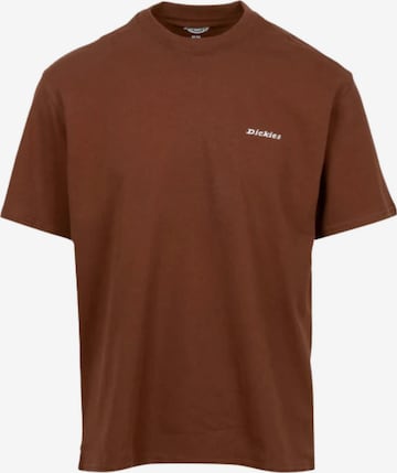 DICKIES T-shirt 'DICKIES LORETTO SS' i brun: framsida