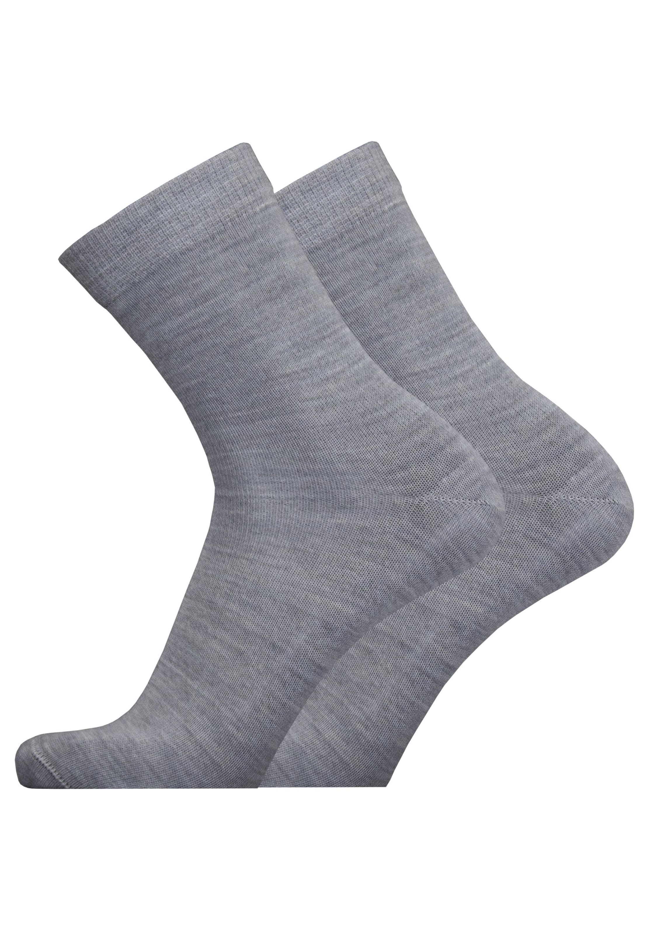 UphillSport Socken 'MERINO LIGHT' in Grau: Vorderseite