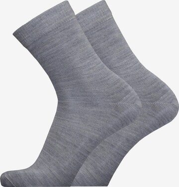 UphillSport Socken 'MERINO LIGHT' in Grau: predná strana