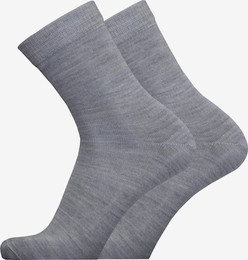 UphillSport Socks 'MERINO LIGHT' in Grey: front