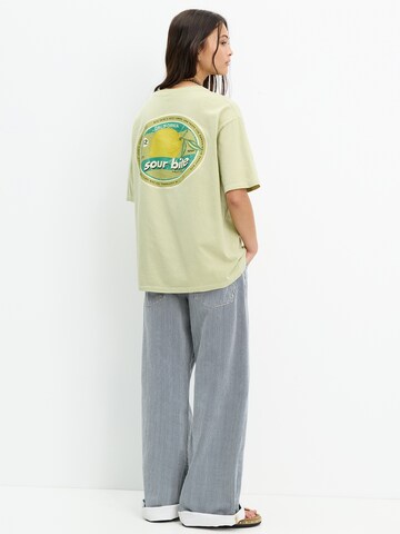 Pull&Bear Shirts 'LIMON' i grøn: forside