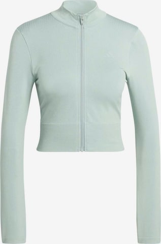 ADIDAS PERFORMANCE Кофта в спортивном стиле 'Essentials' в Зеленый: спереди