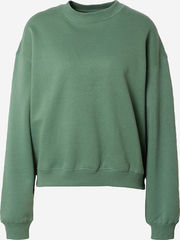 WEEKDAY Sweatshirt in Grün: predná strana