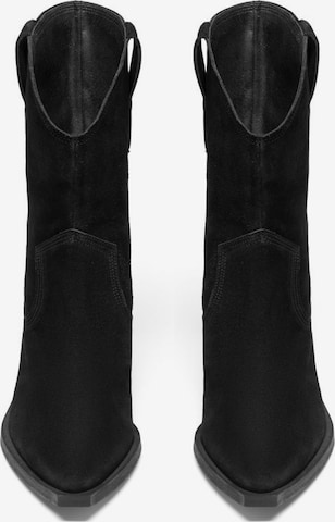 Bianco Cowboy Boots in Black