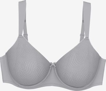 TRIUMPH Bügel-BH ' Essential Minimizer ' in Grau: Vorderseite