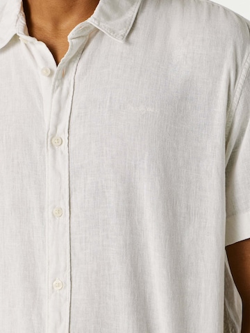 Coupe regular Chemise 'Percy' Pepe Jeans en blanc