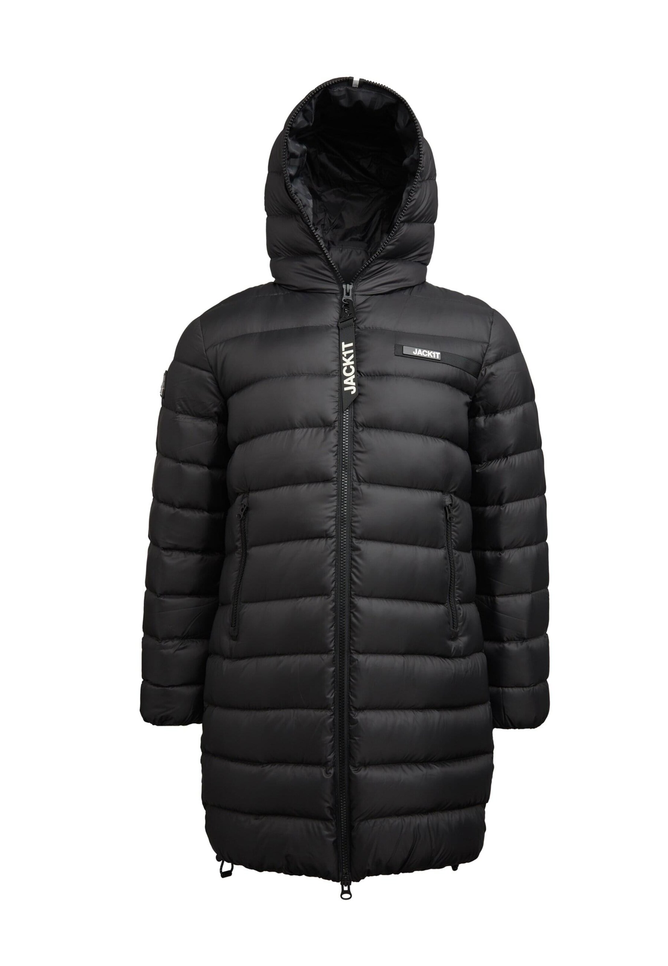 JACK1T Winter jacket 'R3D' in Black: front