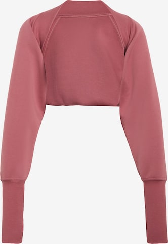 ADIDAS BY STELLA MCCARTNEY Sportief sweatvest 'Studio' in Roze: voorkant