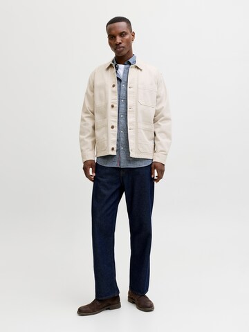 JACK & JONES Regular Fit Hemd in Blau
