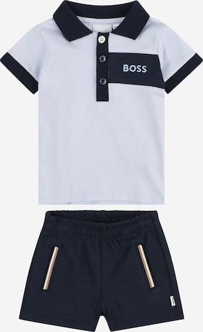 Survêtement BOSS Kidswear en bleu : devant