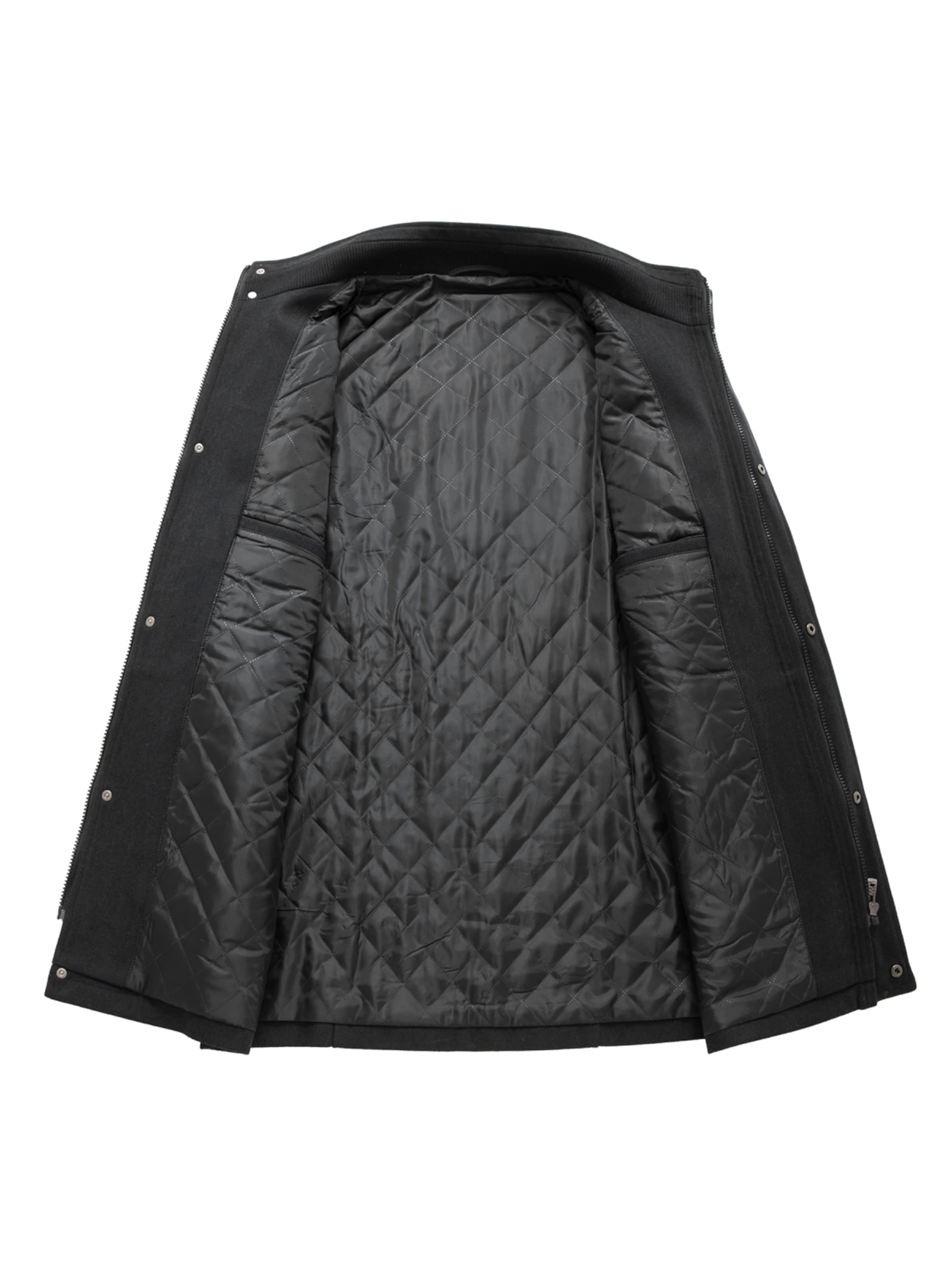 Youthup Winter Coat in Black