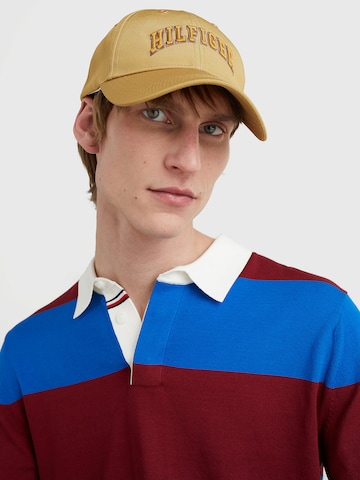 TOMMY HILFIGER Cap in Beige: front