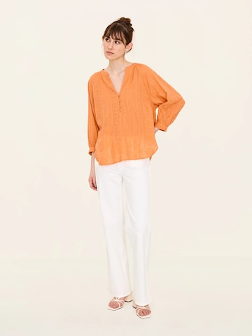 Odd Molly Blouse 'Tuesday' in Oranje