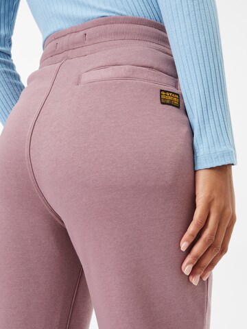 Effilé Pantalon G-STAR en violet