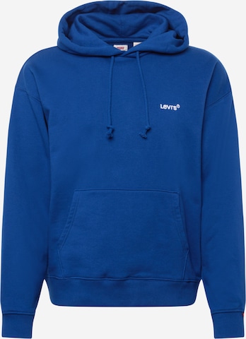 LEVI'S ® Sweatshirt 'Red Tab Sweats Hoodie' in Blue: front