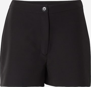 Pantaloni 'Justine' de la ABOUT YOU pe negru: față