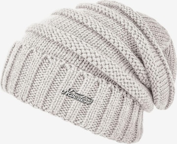 Neverless Beanie 'Model 36931' in White: front