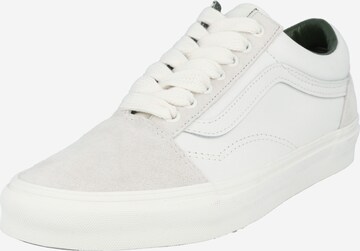 Baskets basses 'OLD SKOOL' VANS en blanc : devant