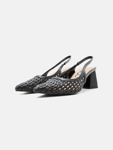 Bianco - Zapatos destalonado 'Maralyn' en negro