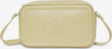 Calvin Klein Olkalaukku värissä beige: etupuoli