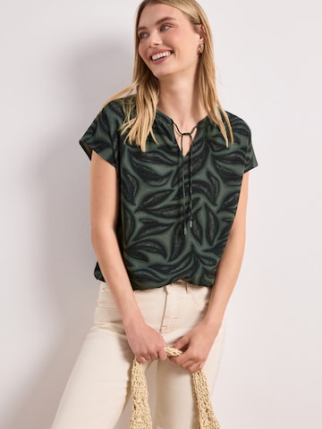Camicia da donna di STREET ONE in verde: frontale