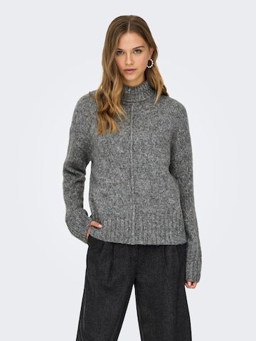 JDY Pullover 'JDYMalone' i grå: forside
