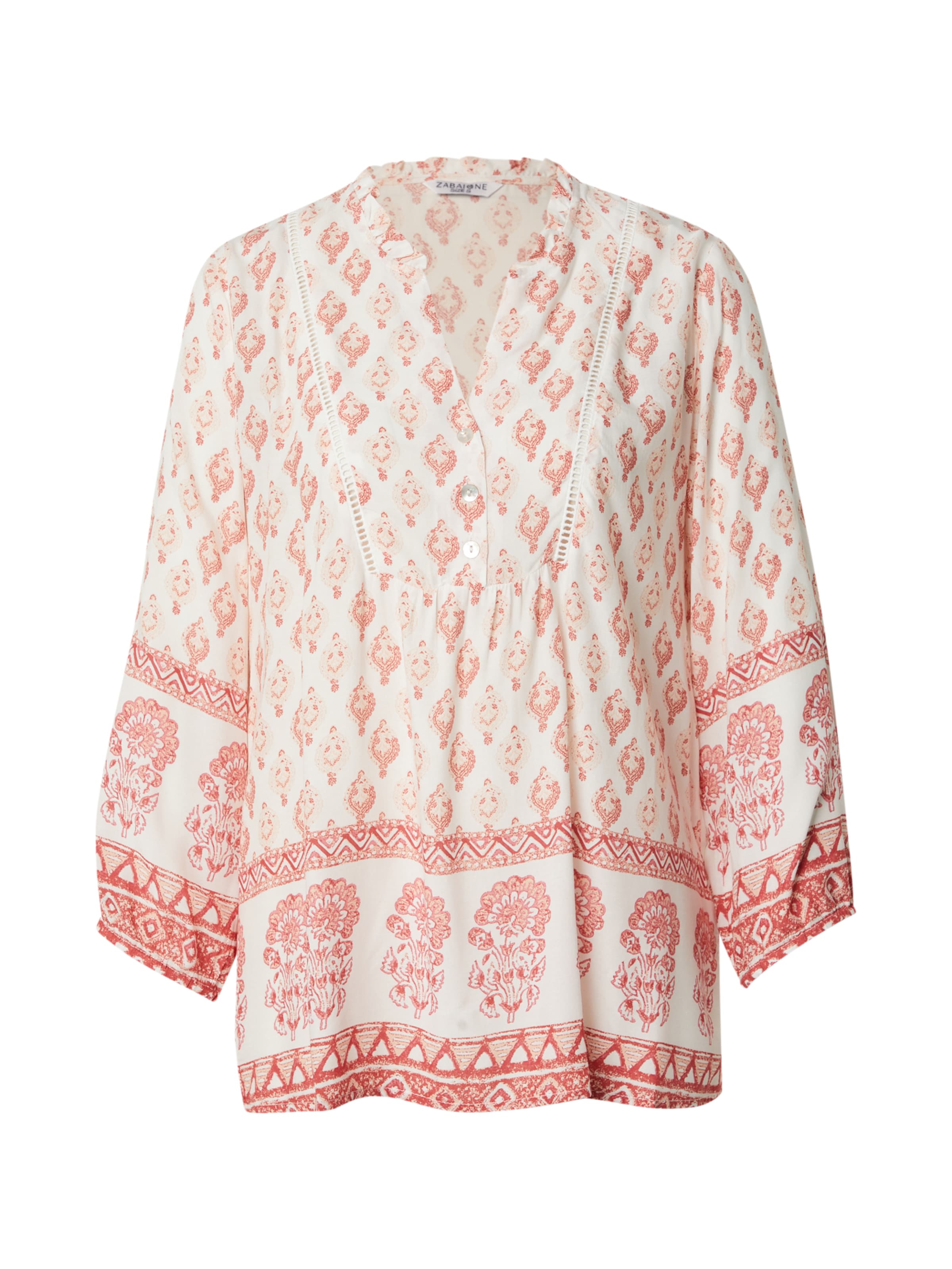 balts ZABAIONE Blūze 'De44steny': no priekšpuses