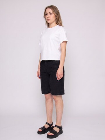 Baggy Pantalon 'SHORT HIGH WAIST BLACK' wild pony en noir