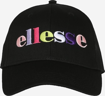 ELLESSE Cap 'Ethana' in Black: front