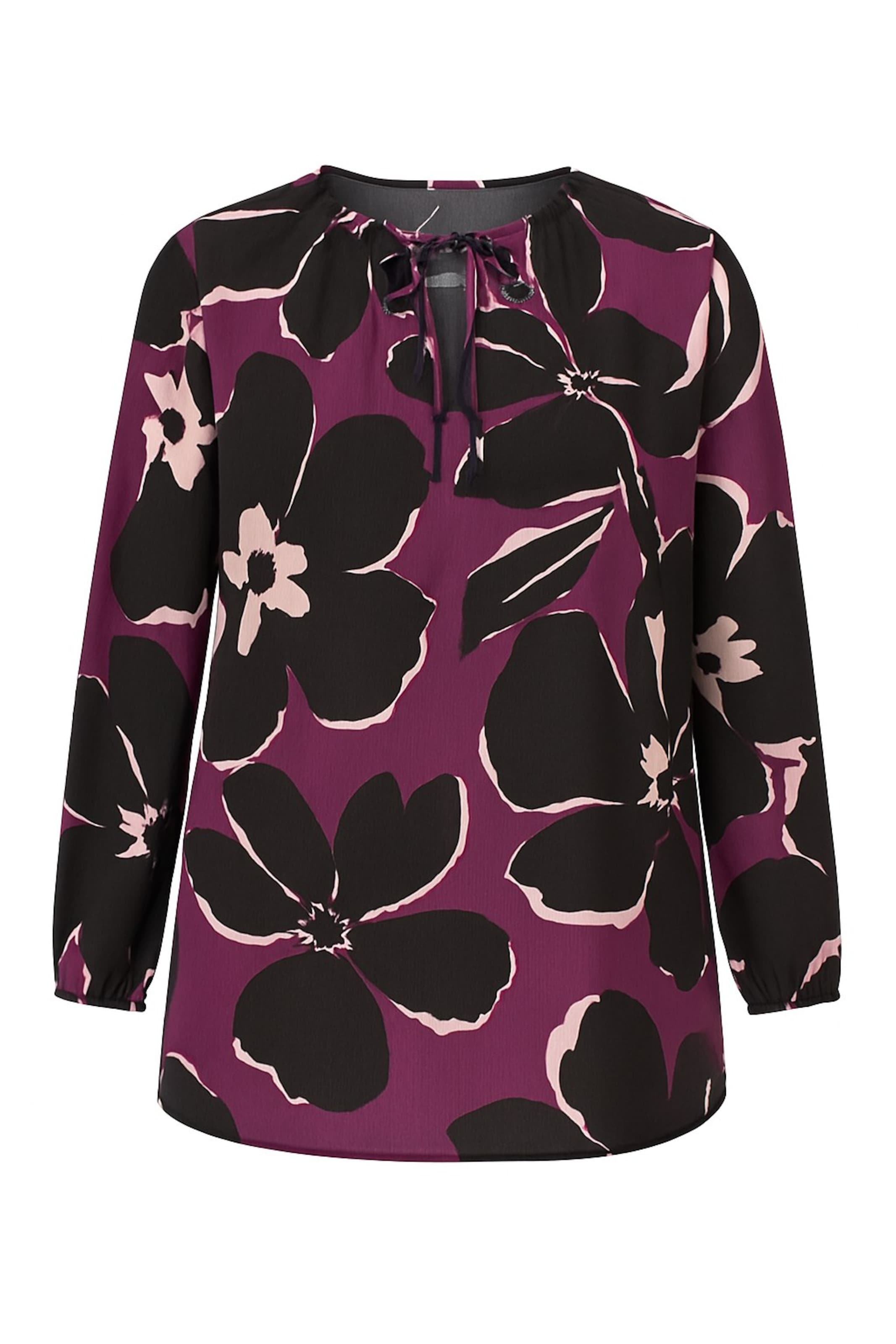 Stil Diva Bluse in Lila: Vorderseite