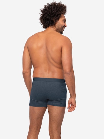 Almonu Boxer shorts 'Cotton - Melange' in Blue