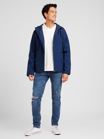 BLEND Tussenjas in Blauw