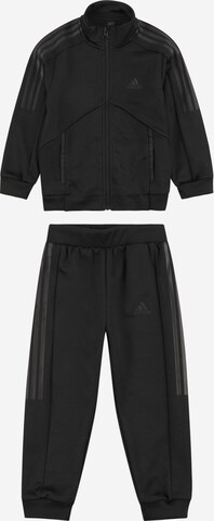 Îmbrăcaminte sport 'Tiro Suit-Up' de la ADIDAS SPORTSWEAR pe negru: față