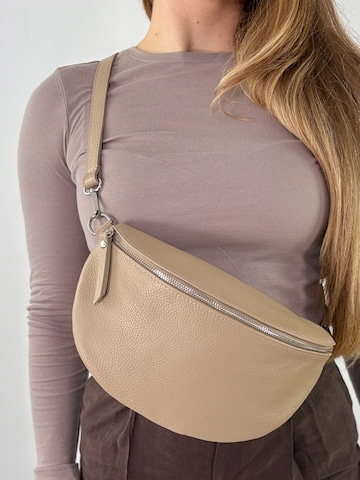 lePelou Gürteltasche 'TONI large'‌‌‌‌‌ in Beige