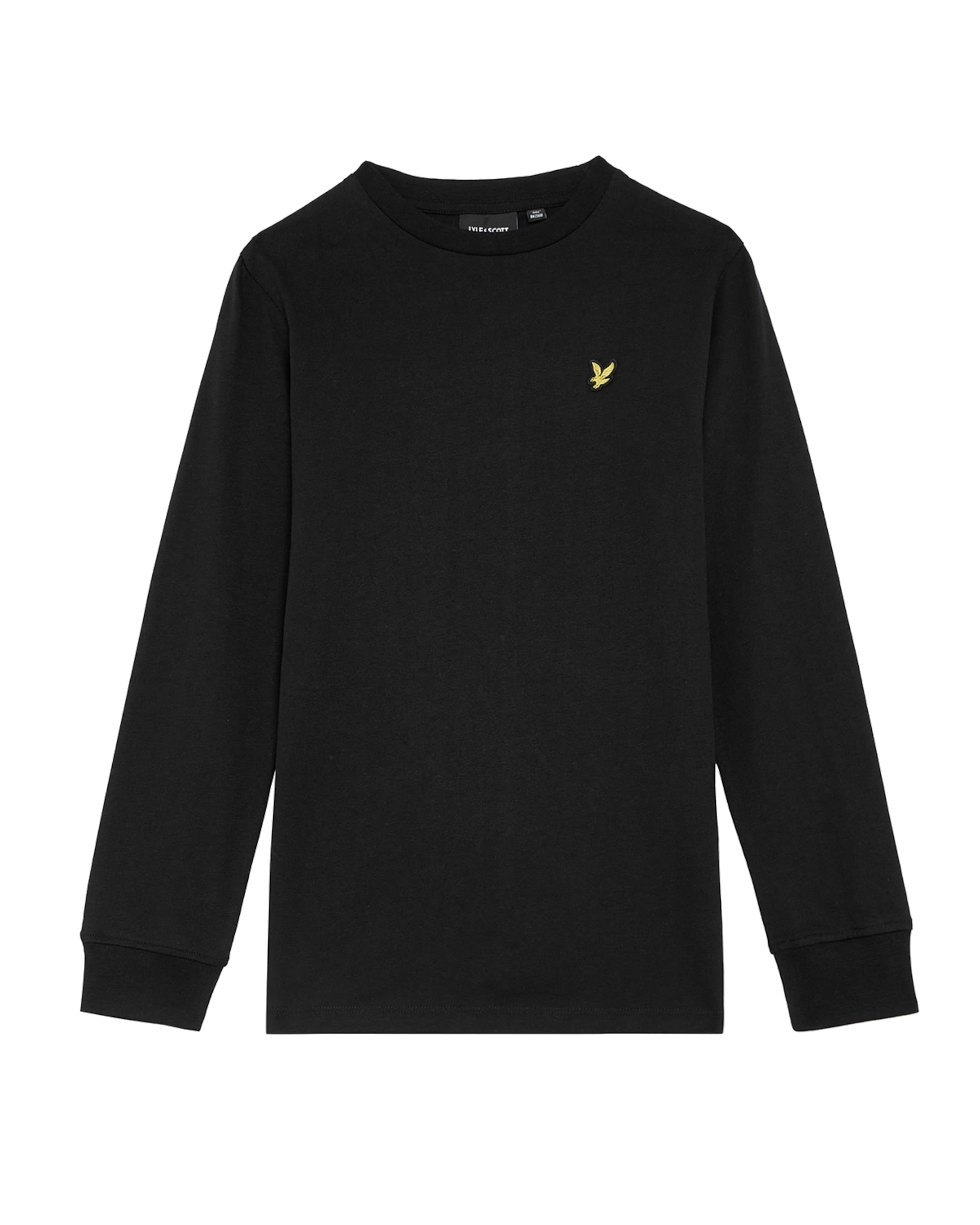 Lyle & Scott Shirt in Zwart: voorkant