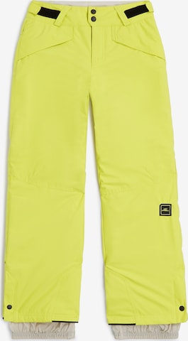 Pantalon de sport 'Hammer' O'NEILL en jaune : devant