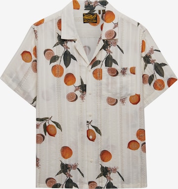 Superdry & Co Blouse in Beige: voorkant