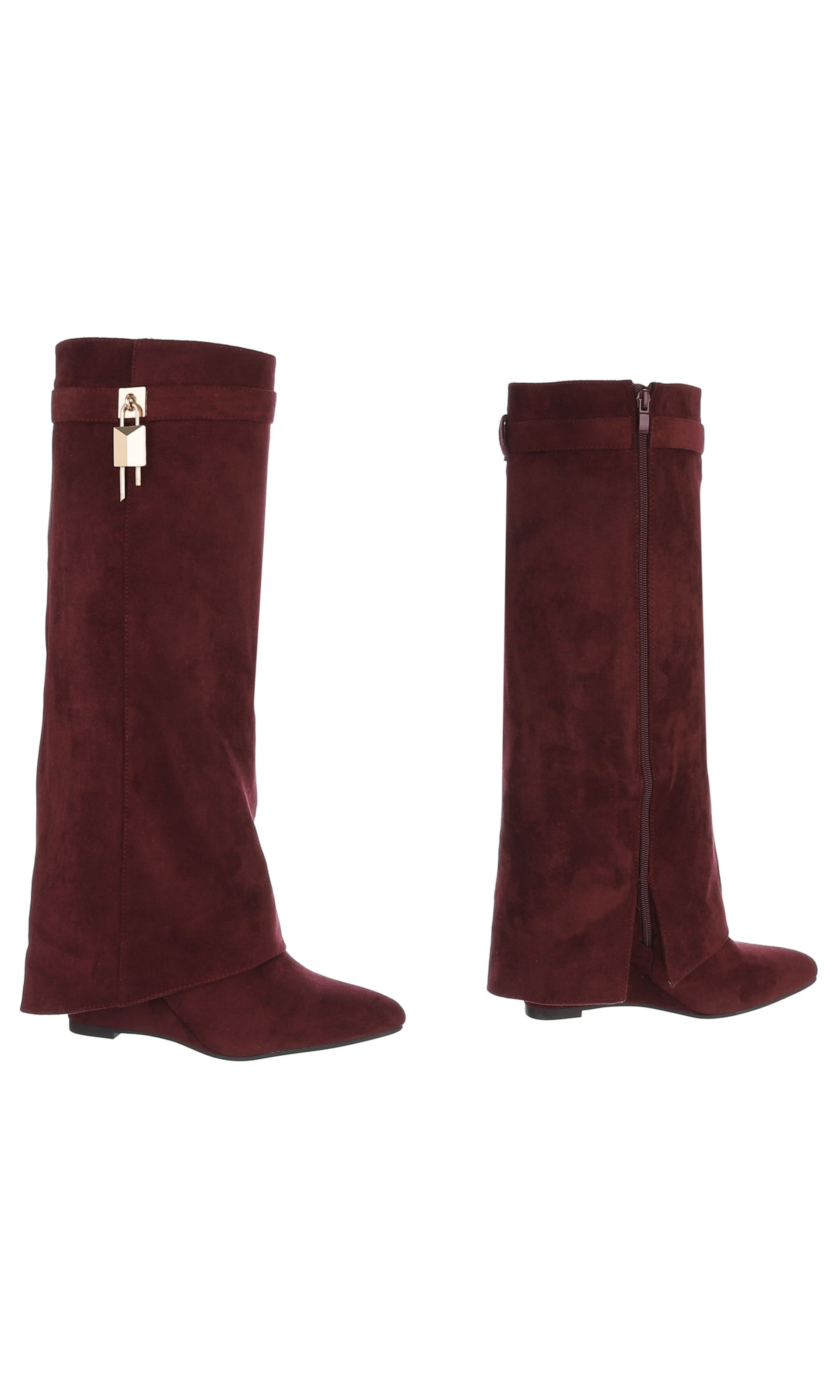 Ital-Design Stiefel in Rot