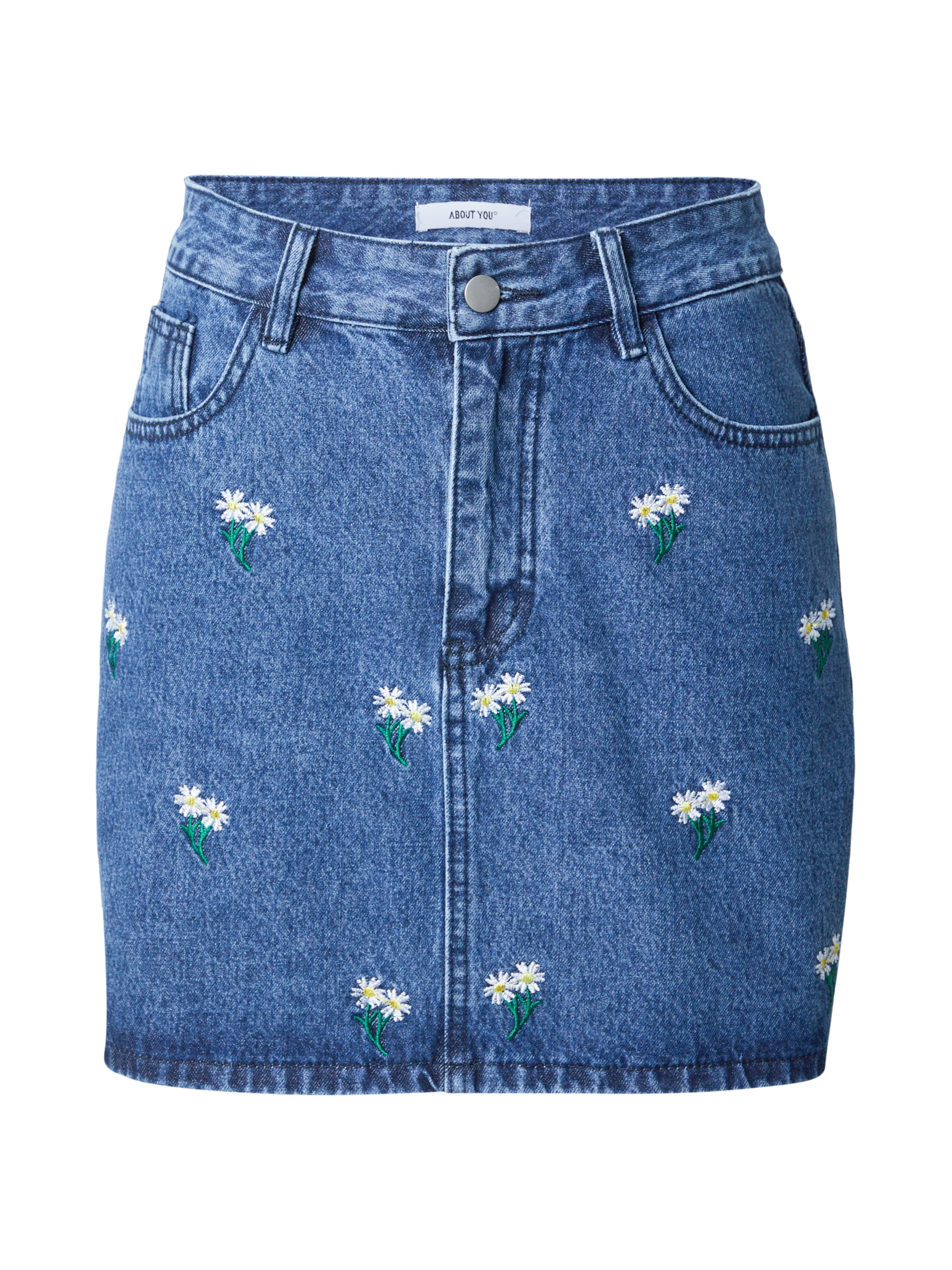 ABOUT YOU Rock 'Leandra' in Blau: Vorderseite