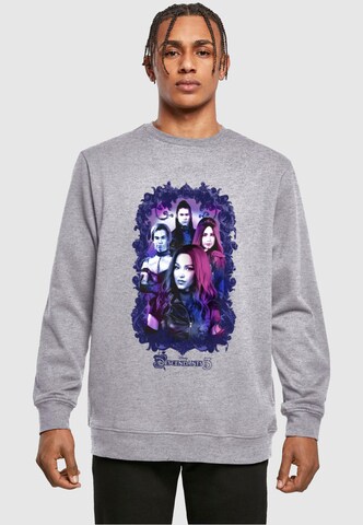 ABSOLUTE CULT Sweatshirt 'The Descendants - Group Attitude'' in Grijs: voorkant