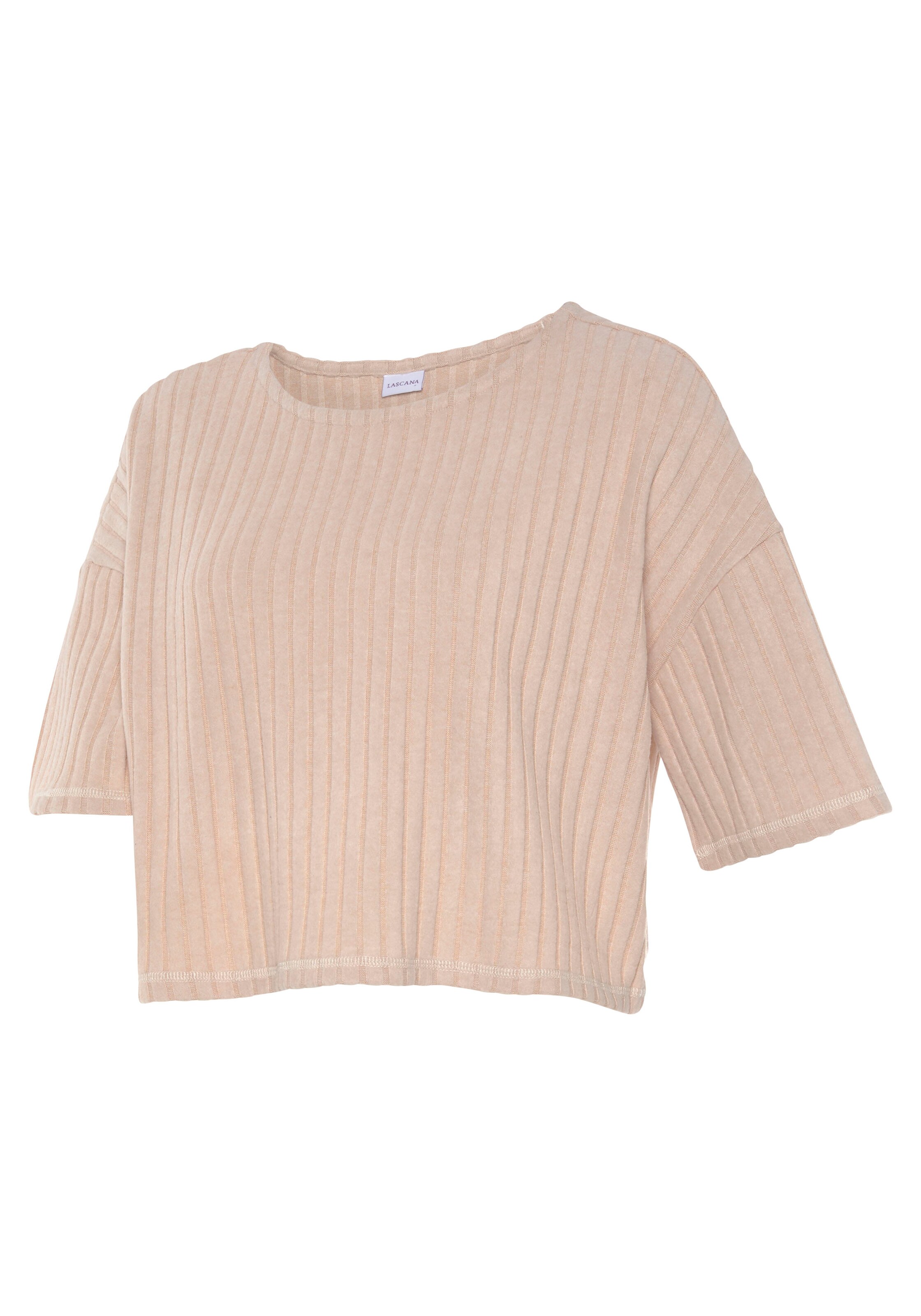LASCANA Tričko – béžová