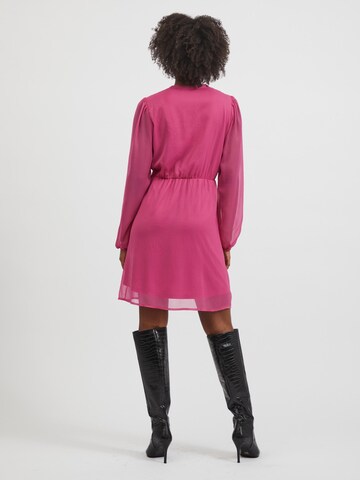 VILA Shirt Dress 'Lin' in Pink