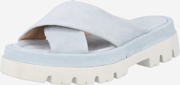 MJUS Mules 'Jupiter' in Blue: front